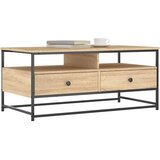  Stolić za kavu boja hrasta 100 x 51 x 45 cm konstruirano drvo | Eponuda.com