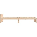  Posteljni okvir iz trdnega lesa 90x200 cm, (20644764) | Shoptok.si