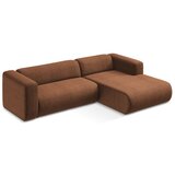 Makamii Kutna garnitura boja terakote (s desnim kutom/s ležaljkom) Ekahi – | shoptok.hr