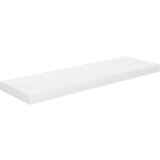 Maison Chic Lebdeča Stenska polica - Viseča Polica sijaj bela 80x23,5x3,8 cm MDF, (21784932) | Shoptok.si