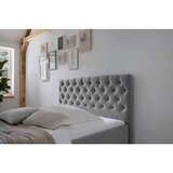 Modern Living Oblazinjena Postelja Miami, Svetlo Siva, 180x200 | Shoptok.si