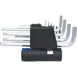 Ks Tools Komplet kotnih ključev 3 v 1, dolga izvedba, inbus s kroglasto glavo, metrična izvedba, 10 kosov | Shoptok.si