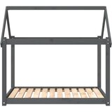 Krevet za pse sivi 111x80x100 cm od masivne borovine | Eponuda.ba