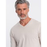 Ombre Men's V-NECK longsleeve set - mix 2 | Shoptok.si