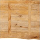vidaXL Stolna ploča sa živim rubom 80x80x3 8 cm od masivnog drva manga - Prirodna 80 x 80 x 3.8 cm 1 masivno drvo manga | shoptok.hr