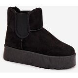 Boto Women's Snow Boots With Elastic Insert Black Kiora | ePonuda.com