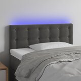  LED uzglavlje tamnosivo 80 x 5 x 78/88 cm baršunasto | shoptok.hr