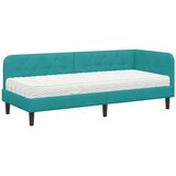  Kutni okvir kreveta Tirkizna 80 x 200 cm Baršun | Eponuda.ba
