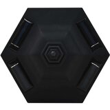 vidaXL Vrtne solarne svjetiljke 3 kom LED crne cijene
