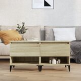 vidaXL Stranska mizica 2 kosa sonoma hrast 50x46x50 cm inženirski les Cene
