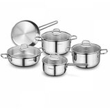 Korkmaz set Perla 9pcs Inox Cene