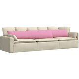 vidaXL jastučići za sofu 2 pcs ružičasta 200 x 40 cm tkanina | shoptok.hr
