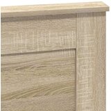 vidaXL uzglavlje s uzglavljem sonoma hrast 120 cm konstruirano drvo | shoptok.hr