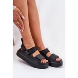 Boto Ladies platform sandals with velcro black Nitepira | Shoptok.si
