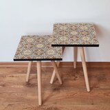 Hanah home 2Shp33 - Multicolor Multicolor Nesting Table (2 Pieces) | ePonuda.com
