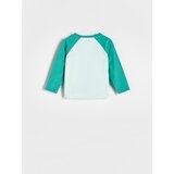 Reserved - Pamučna majica dugih rukava - bljedozeleno | shoptok.hr