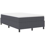  Krevet s opruga kutije Tamno siva i bijela 120 x 200 cm | shoptok.hr