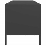 TV ormarić crni 135x39x43,5 cm hladno valjani čelik | shoptok.hr