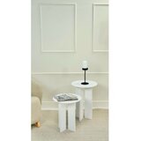 Hanah home set stolova za kafu leo (55 + 45) white (313RTX1141) | ePonuda.com