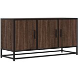 TV ormarić smeđi hrast 100x35x50 cm Konstruirano drvo i metal | shoptok.hr