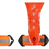 GymBeam Reflective Running Vest Orange | ePonuda.com