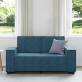  Dvosjed Plavi 160x78x84 cm Baršun | Shoptok.si