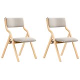 SoBuy 2 zložljiva stola 54x48.01x80.01cm Klasičen FST40-HGX2, (5000117420) | Shoptok.si