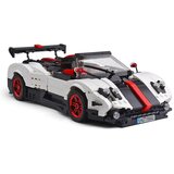 Kockice za slaganje sportskog automobila sa 960 elemenata - bijeli | Shoptok.si