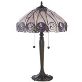 Endon 112184 - Stona lampa Tiffany HUTCHINSON 2xE27/10W/230V prečnik 40 cm | Eponuda.com