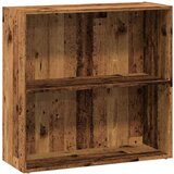 vidaXL Knjižna omara starinski les 80x30x77 cm inženirski les Cene
