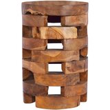 The Living Store Omarica za ob posteljo 30x30x45 cm trdna tikovina - Omarica Za Ob Posteljo, (21432136) Cene