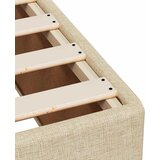  Boxspring krevet s madracem Krem 90 x 200 cm Tkanina | shoptok.hr