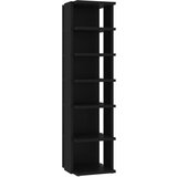 Maison Chic Omarica za obutev - Kopa za čevlje črna 27,5x27x102 cm inženirski les, (21777509) | Shoptok.si