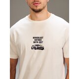 Sinsay Pamučna majica s natpisom | shoptok.hr