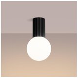 Sollux Stropna svetilka HALO črna IP44, (5000352200) Cene
