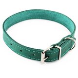 Heim ovratnica z okrasnimi šivi, petrolna - obseg vratu 36 - 44 cm, širina 25 mm Cene