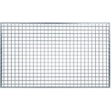  Rešetka Srebrno 30 x 30 x 2 cm Vruće pocinčani čelik | shoptok.hr