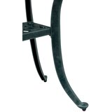  Vrtni stol zeleni Ø48x53 cm od lijevanog aluminija | shoptok.hr