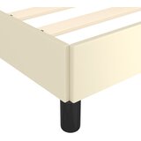  Okvir za krevet s uzglavljem krem 80 x 200 cm od umjetne kože | shoptok.hr