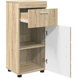 vidaXL kopalniška omarica z vrati tulum sonoma hrast 37 x 31.5 x 82 cm | Shoptok.si