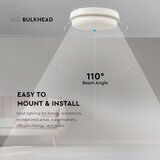  LED kupatilsko plafonsko svetlo LED/18W/230V 6500K IP54 prečnik 19,5 cm | Eponuda.com