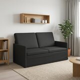  Kauč za dvoje Crna 150 x 81 x 82 cm Tkanina | shoptok.hr