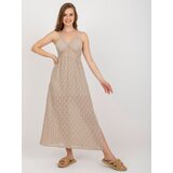 Och Bella Dress-TW-SK-BI-8676.22-beige | shoptok.hr