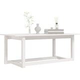  Stolić za kavu bijeli 110 x 55 x 45 cm od masivne borovine | shoptok.hr