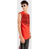 Forgotten Muscle Majica brez rokavov bright red