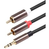 Optimus audio kabel (1.5m, 6.3mm muški na 2x rca muški, crni) Cijene