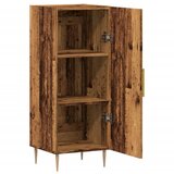  Komoda boja staro drvo 34,5 x 34 x 90 cm od konstruiranog drva | shoptok.hr