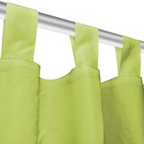 MIKRO Satenske Zavjese 2 kom s Tregerima 140x225 cm Zelene | shoptok.hr