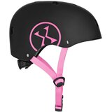 Nils Extreme kaciga crno-roza veličina XS 48–52 cm | shoptok.hr