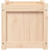  Vrtna sadilica 40 x 40 x 40 cm od masivne borovine | shoptok.hr